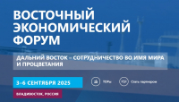 Опубликована архитектура деловой программы Х Восточного экономического форума